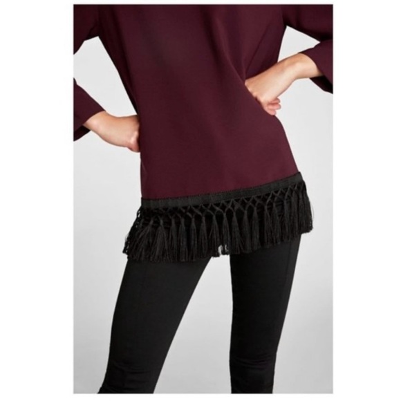 Zara Brown Turtleneck Sweater - Picture 4 of 7